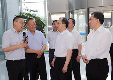 国务委员、国务院秘书长， 时任江苏省委书记吴政隆调研J9集团直营科技